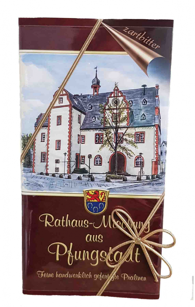 Pfungstädter Rathausmischung mit Alkohol - Zartbitter